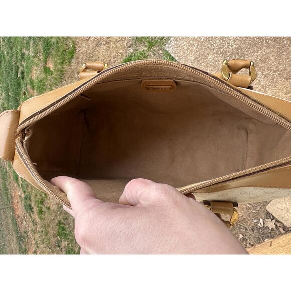 Gucci Vintage GG Boston Style Satchel with COA - Picture 4 of 10